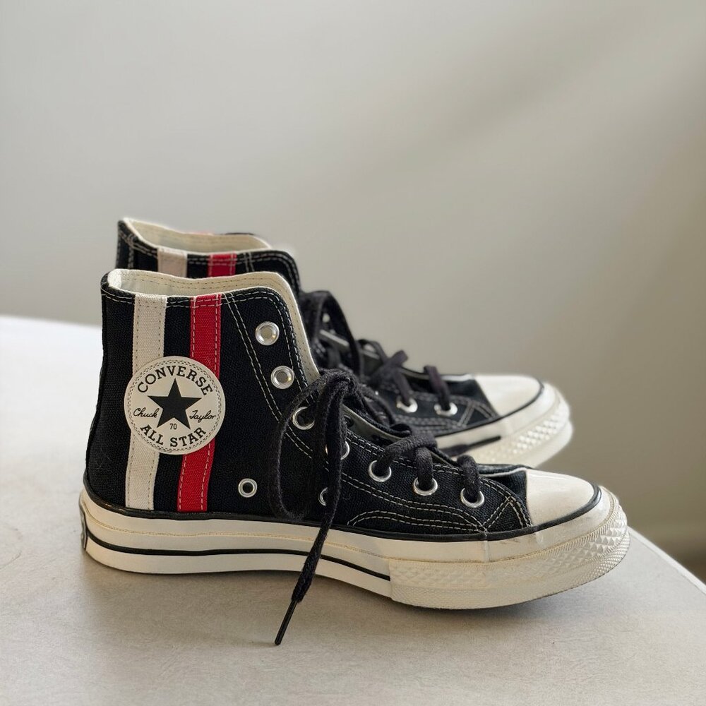 Converse | Chuck 70 Archival Stripes | Sneakers | High Tops | Black Red White